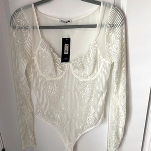 Off white bodysuit